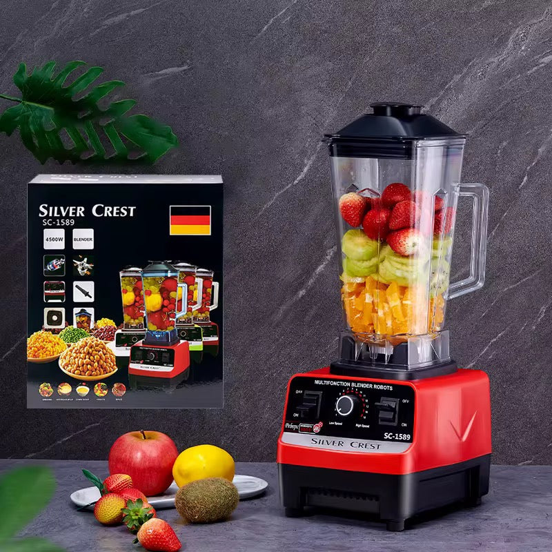 Blender-🥣 Mixeur Haute Puissance 4500W – Pour Une Cuisine Maison Facile et Délicieuse !