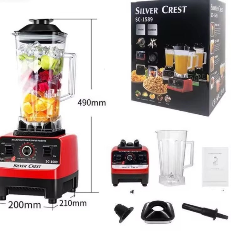 Blender-🥣 Mixeur Haute Puissance 4500W – Pour Une Cuisine Maison Facile et Délicieuse !